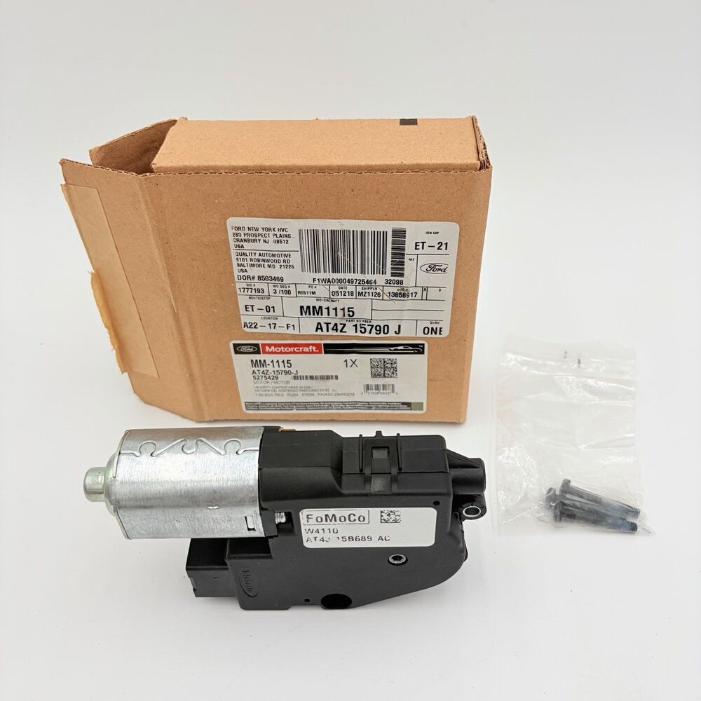 OEM FORD MOTORCRAFT MM1115 AT4Z-15790-J SUNROOF MOTOR Assembly NEW